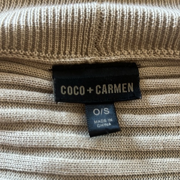 Knit and Lace High Low Vest - Picture 6 of 7